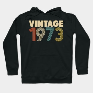 Vintage 1973 - 45th Birthday Hoodie